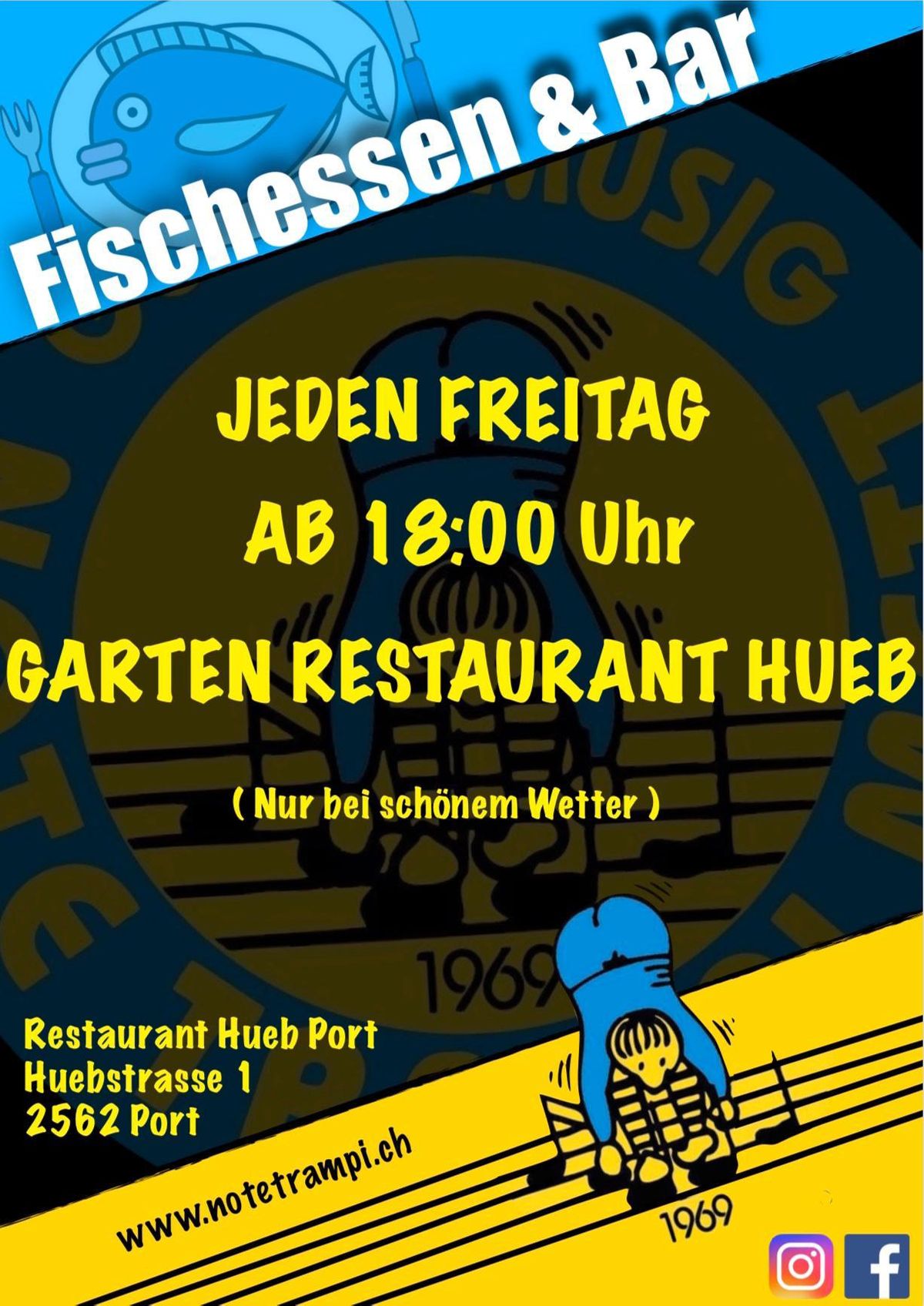 Fischessen & Bar Flyer